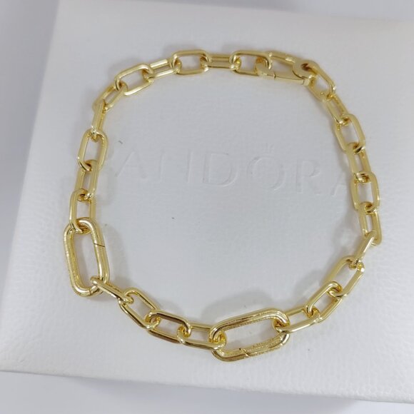 Pandora ME Link Chain Bracelet Gold-Plated - Picture 4 of 4